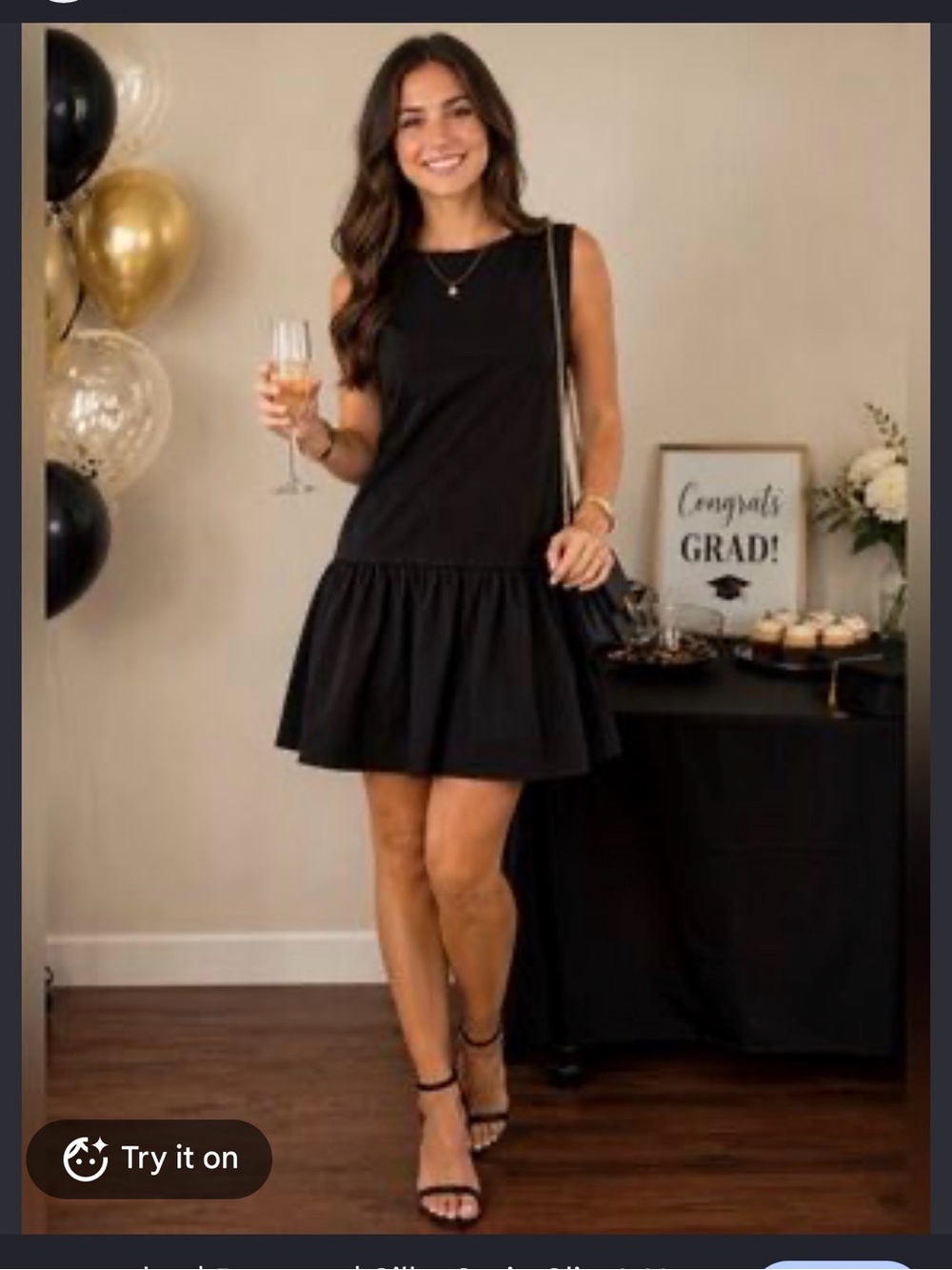 2 for $30 sale: A new day mixed material drop waist dress - M